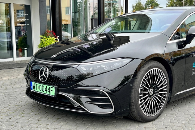 Mercedes-Benz EQS cena 529000 przebieg: 13700, rok produkcji 2021 z Warszawa małe 137